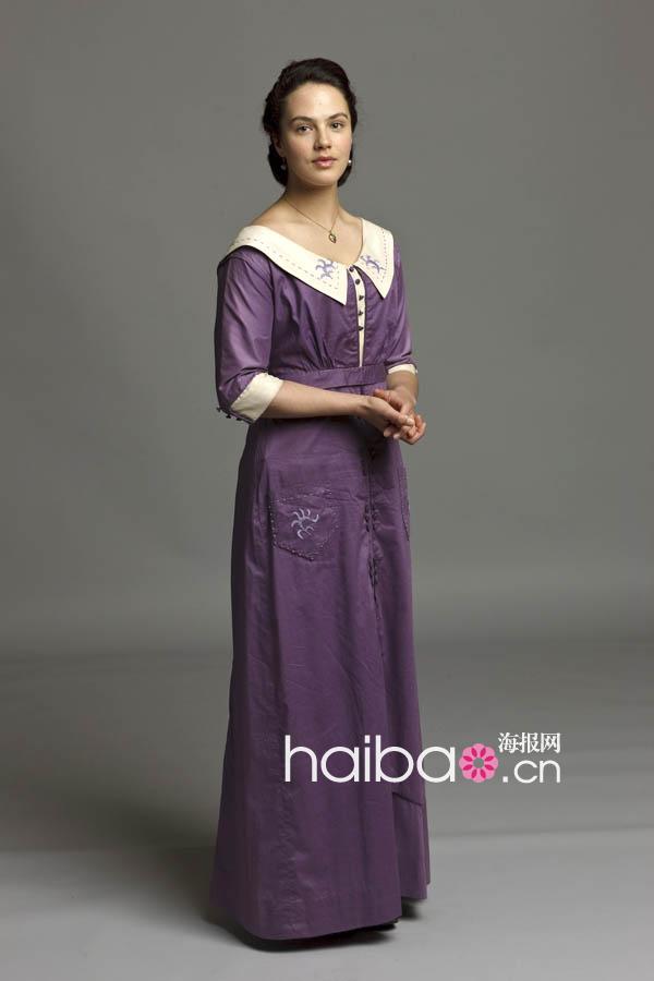 (Downton Abbey) 剧照及美服赏:二手服装完美