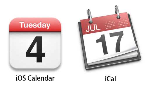 iphone从一开始就携带calendar(日历),这一功能脱胎自mac os 的ical