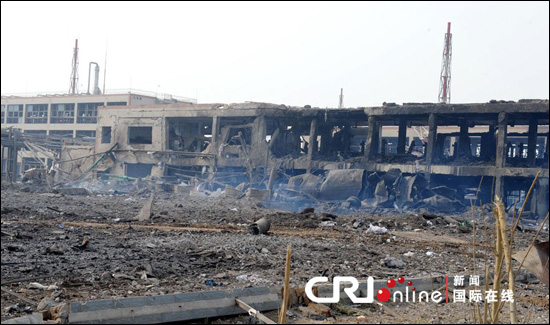 河北石家庄一化工厂车间发生爆炸 造成13死43