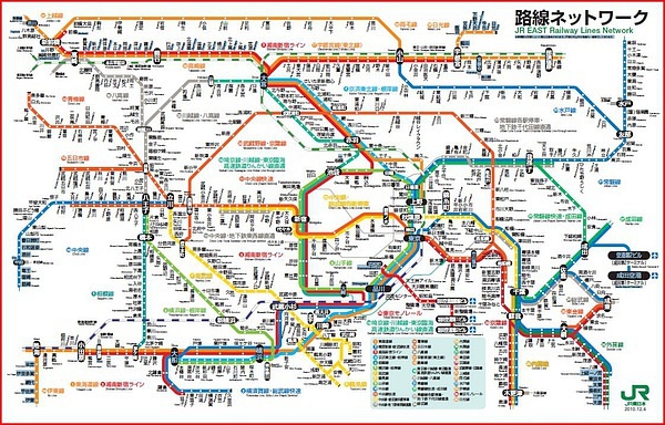 世界各地强大的地铁线路图大盘点