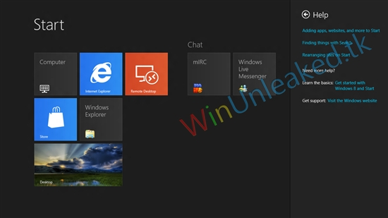 Windows 8 Beta海量截图/功能曝光