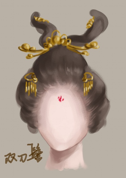 图解中国古代女子发型