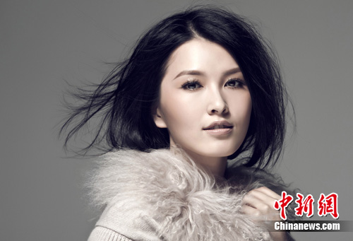 徐洁儿写真尽显御姐气质 电眼魅惑熟女范十足(图)