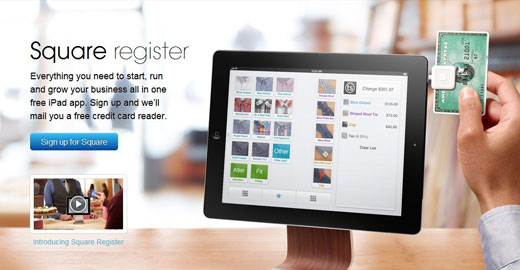 Square推出新iPad收银机应用Register