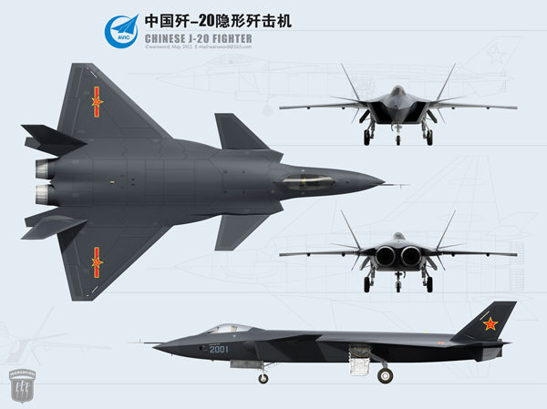 权威视点:歼-20刺激美国研发第六代战机(图)