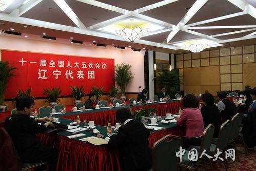 辽宁代表团小组会审议刑诉法修正案草案等(组图)
