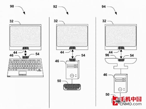 微软申请专利的变形平板电脑