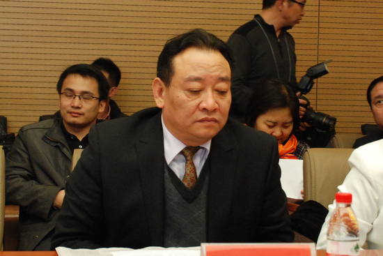 上海家帝豪集团董事长兼总裁曹建华.人民网记者 杨乐 摄