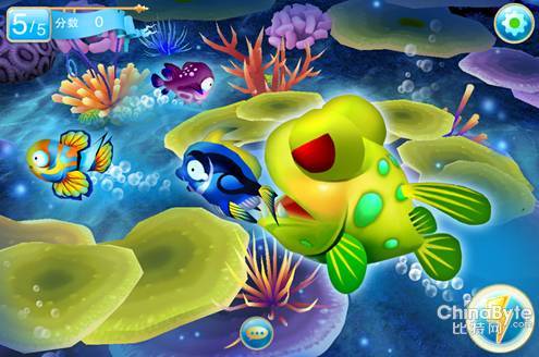 IOS-3D游戏《乐乐鱼聚会OL》引领手机网游
