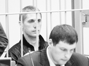 白俄罗斯明斯克地铁爆炸案被告弗拉季斯拉夫・科瓦廖夫受审(资料图)