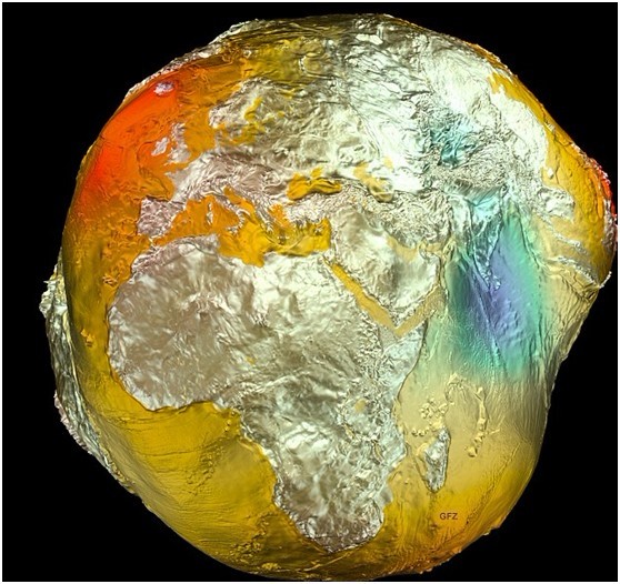 NASA卫星图显示冰川融化令地球重力场产生变