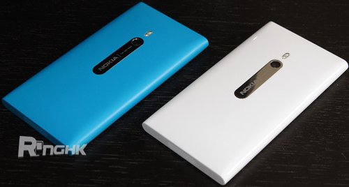 一体成型WP7 白色诺基亚Lumia 800图赏-搜狐滚动