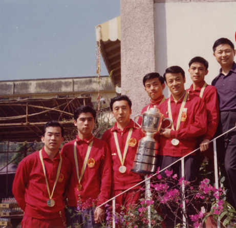 1975年 中国夺冠阵容
