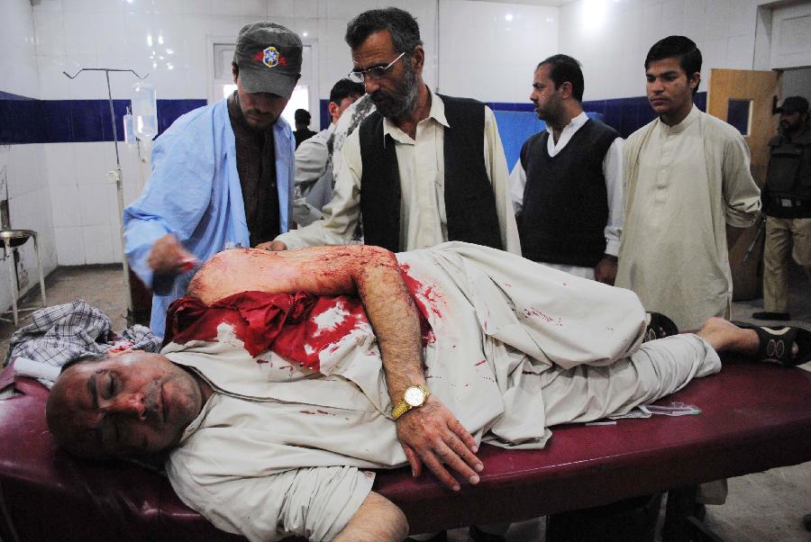 巴基斯坦奎达枪击事件6人死亡(组图)
