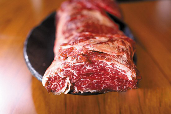 安格斯牛肉,肌肉纤维修长