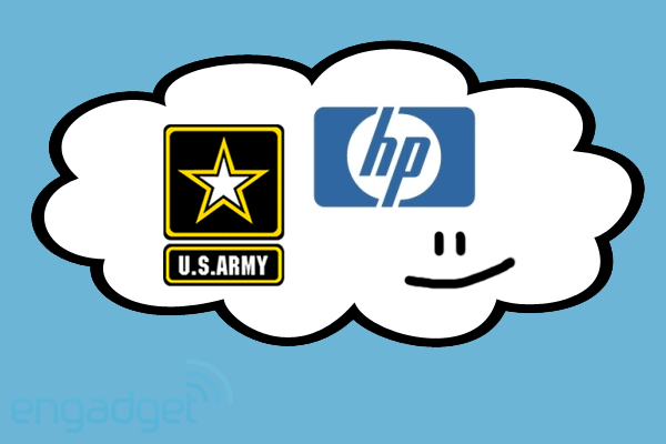 HP进入美国军队 2.49亿合同部署云服务