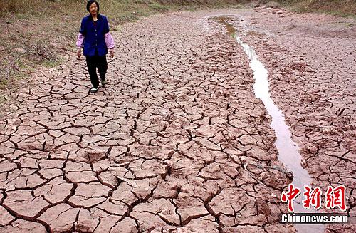 重庆/4月初，重庆云阳县持续干旱。