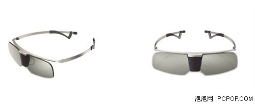 上图：索尼最新主动快门式3D眼镜TDG-BR750