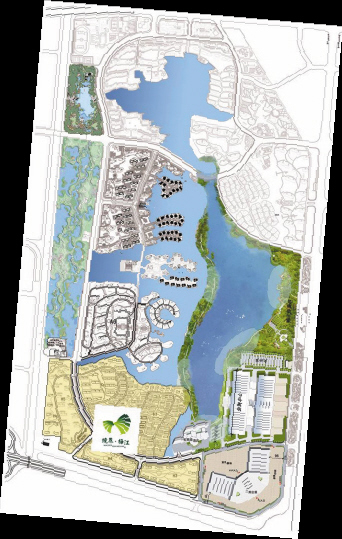 天津梅江公园二期将建 建成后与一期景观湖连通(组图)