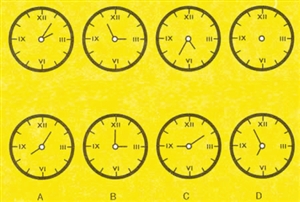 钟表显示的时间(图)