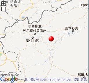 新疆维吾尔自治区喀什地区伽师县发生3.4级地震(图)图片