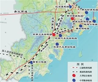 西海岸济新区规划方案出炉:薛家岛至团岛通地铁(图)