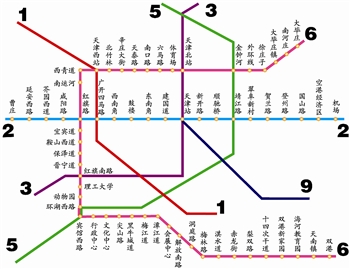 地铁2号线延长至天津机场 6号线抵海河教育园
