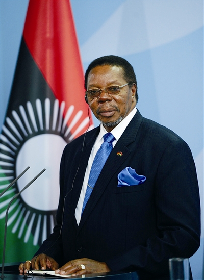 马拉维总统5日去世 消息延至7日发布(图)