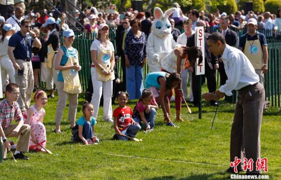 美国白宫将办复活节滚蛋比赛 3.5万人参加(图