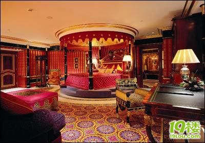 世界上最昂贵最豪华的酒店房间排行榜前十名