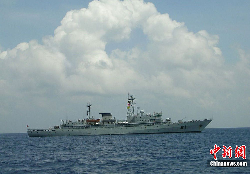 中国海军和谐使命郑和舰环球行启航(组图)