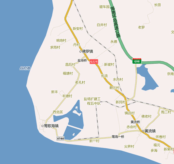 时事  [提要] 海南省乐东黎族县莺歌海镇原本计划建立火电厂.