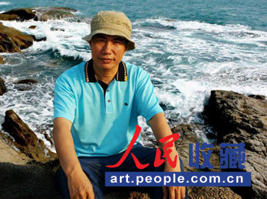 心花烂漫·刘克武中国画作品展在珠海举行(组图)
