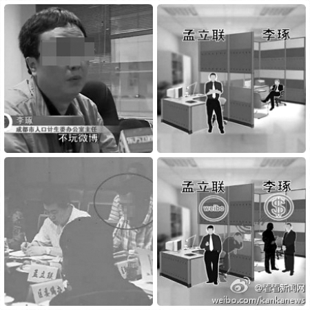 成都计生委李琢微博事件真相浮出水面