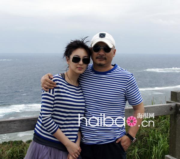 张雨绮与王全安在结婚周年纪念日游日本冲绳照