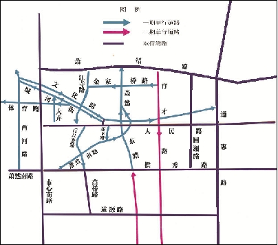 并结合单行线设置的相关要求及市民的意见建议,按一次规划,分期实施的