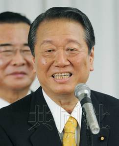 小泽批评野田增税计划 未提及政治资金案判决