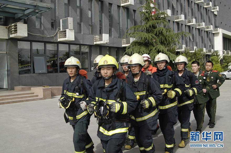 北京市大兴区星光影视园年度消防演练活动举行