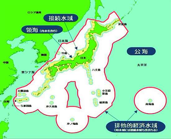 冲鸟礁附近海域竟被划为日本大陆架?(组图)