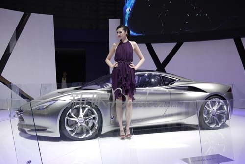 2012年北京车展 英菲尼迪Emerg-E概念车(组图