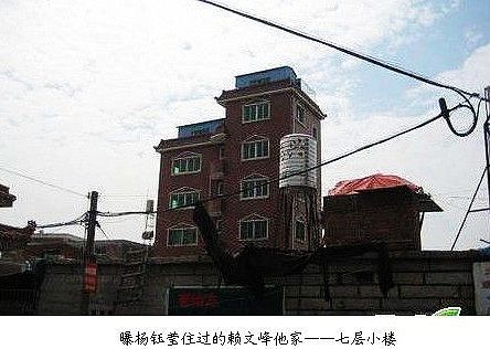 杨钰莹住过的赖文峰家的七层小楼