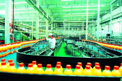 武汉可口可乐非碳酸饮料生产线