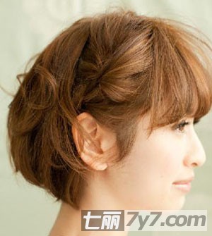 八款短发扎头发的发型 淑女气质女神范速成(组图)