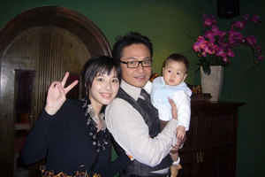 马景涛于2007年2月14日情人节与吴佳尼结婚,