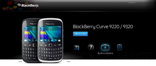 黑莓Curve 9320智能手机发布