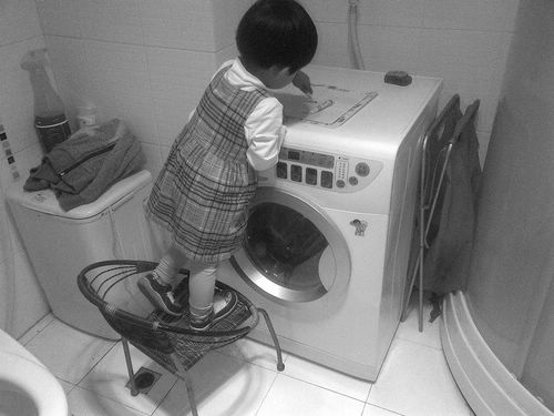 网友上传最多变海尔 小粉丝将海尔洗衣机当画