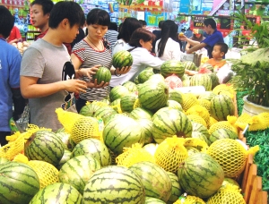 西瓜卖啥价,全看老天脸色(图)