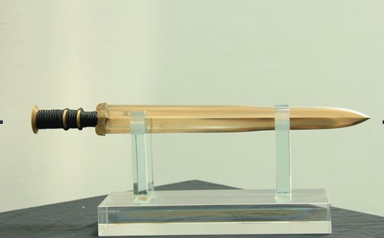越式青铜剑惊现2012第十三届青岛国际礼品工艺品展(组