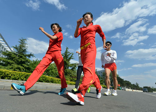 竞走奥运大名单确定王浩无缘伦敦(组图)