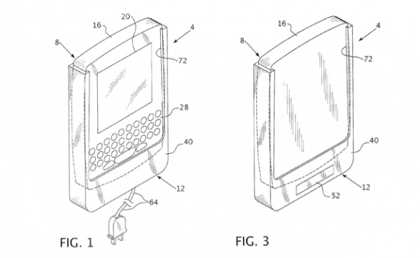 RIM为其新研发的可为手机充电的手机套申请专利（TechWeb配图）